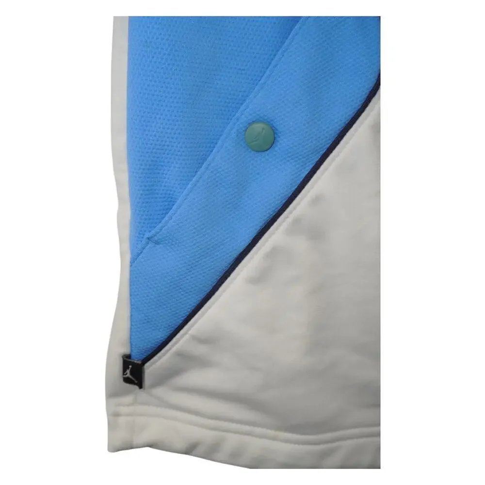 Jordan Jumpman Full Zip Track Jacket White Blue Men’s Athletic Y2K Size L